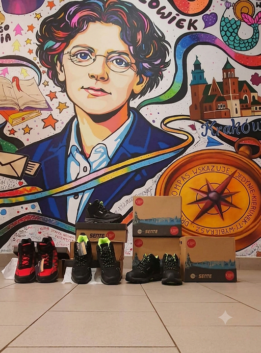 buty minigrant z Fundacji Widzewa